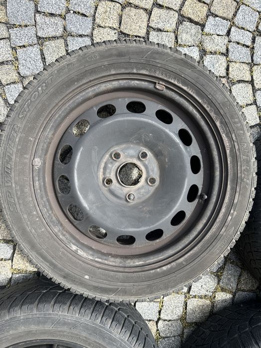 Felgi stalowe OE 16 audi vw seat 5x112 stan bdb