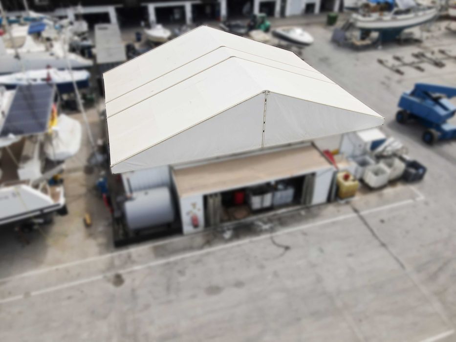 Tenda para eventos 12,5mx16m