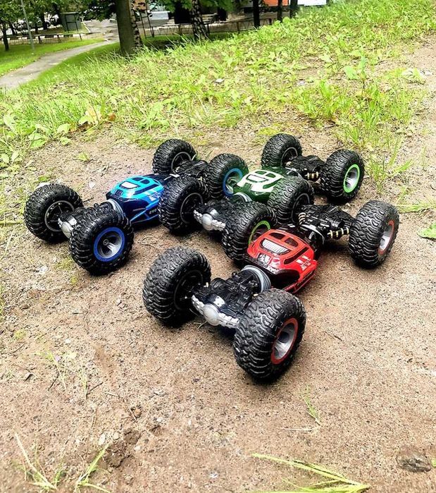 Leopard Машинка 34см на радиоуправлении Перевертыш на радіоуправлінні