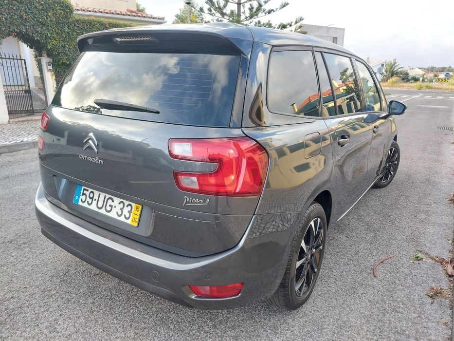 CITROËN  C4 SPACETOURER 1.6 HDi 115 cv  Ano 2015  Garagem  Revisão Completa feita  7 Lugares  como  nova  muito económica