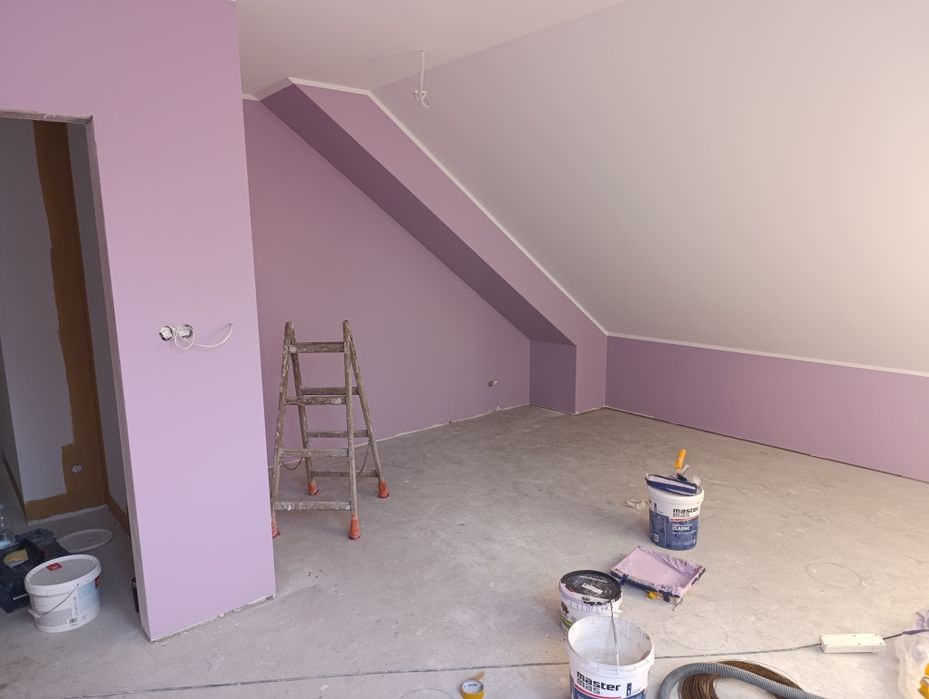 Malarz po godzinach, wykonczenia wnetrz