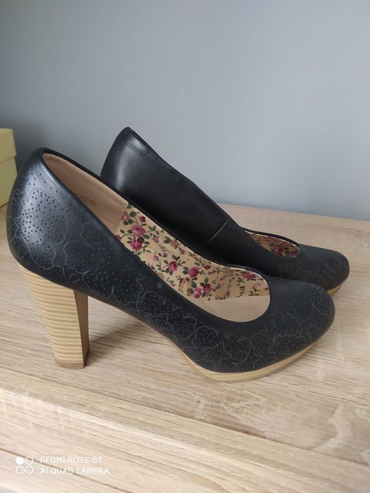 Buty czółenka czarne