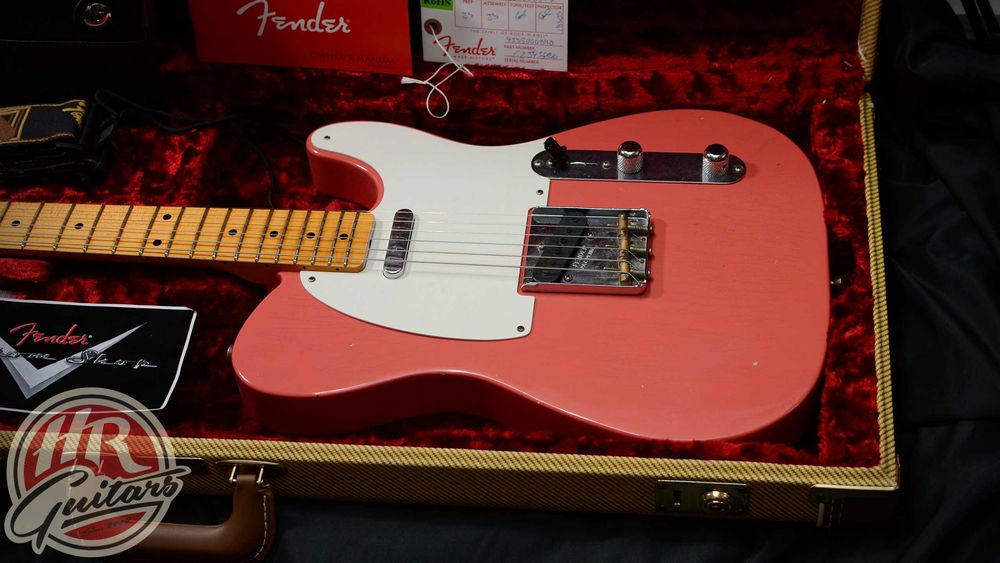 FENDER CUSTOM SHOP 1956 Telecaster Journeyman Fiesta Red, USA