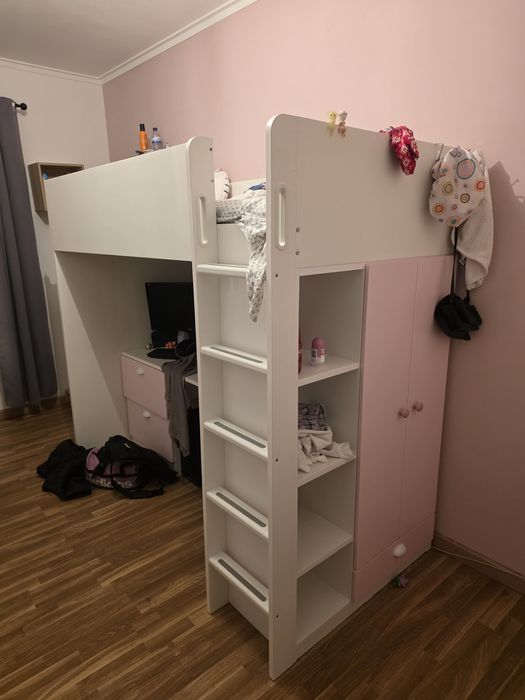 Cama de crianca alta ikea