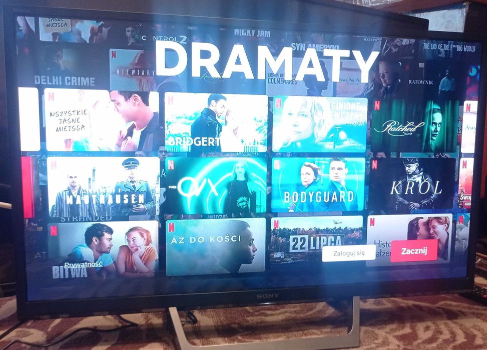 Telewizor Sony KDL-32WE615 32" LED, Smart, DVB-T2, gwarancja, dowóz