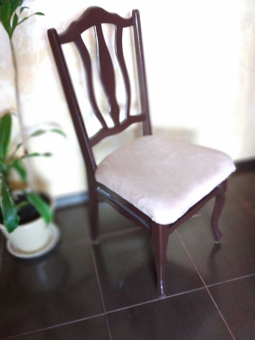 Комплект мебели из натурального дуба, стол трансформер и стулья