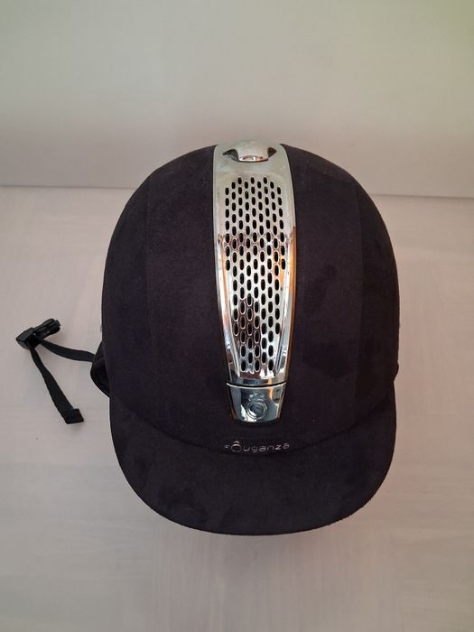 Toque de Equitação Fouganza C700 Black