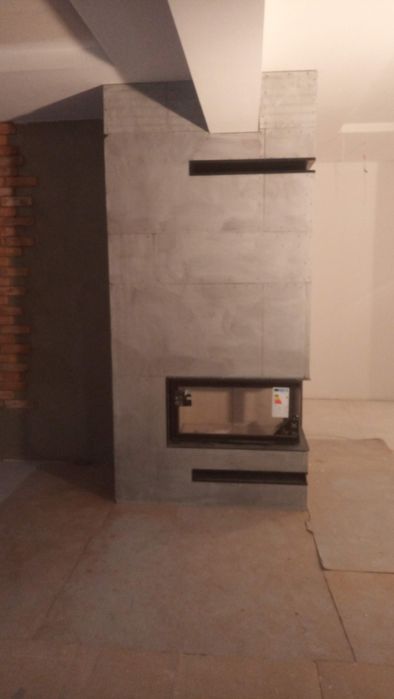 Montaż i zabudowa kominka.