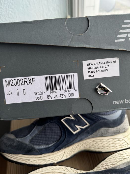 New Balance 2002R Gore-Tex (Navy/Grey) – Оригінал