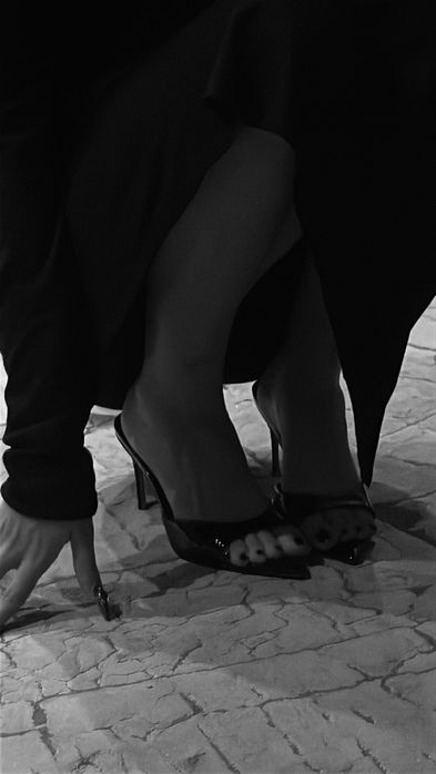 мюлі чорні лакові