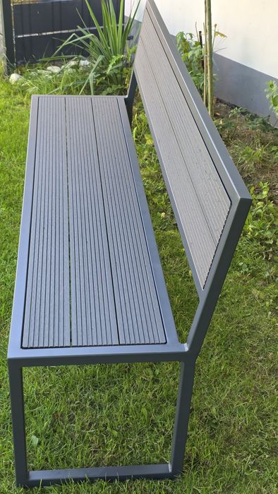 Ławka ogrodowa metalowa