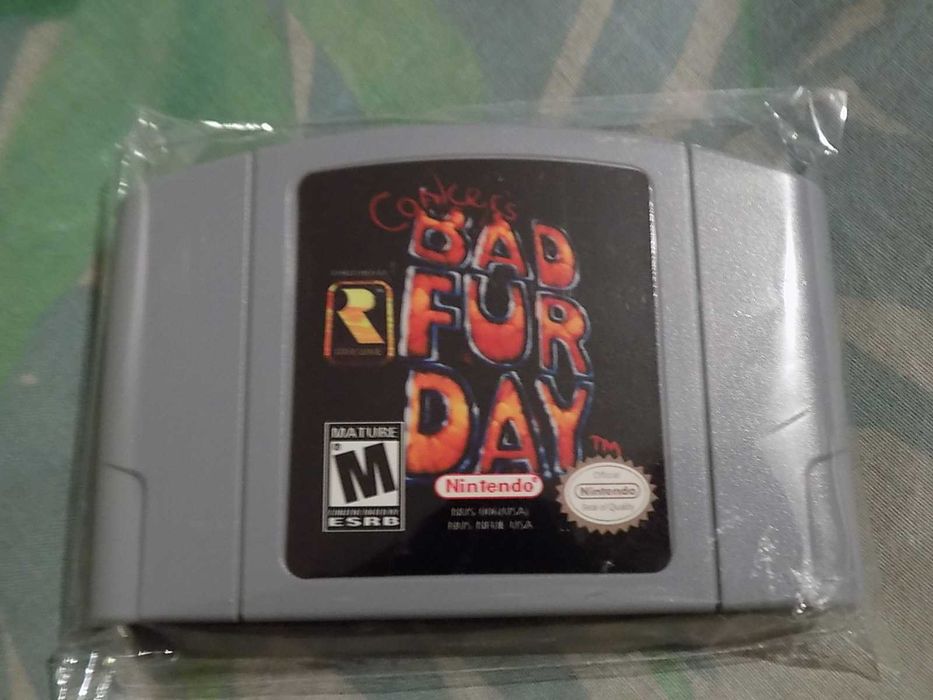Conker's Bad Fur Day na Nintendo 64 w wersji NTSC USA - nowy CBFD