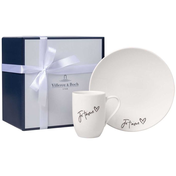 Подарочный набор посуды "Я люблю тебя" Villeroy&Boch серия Statement