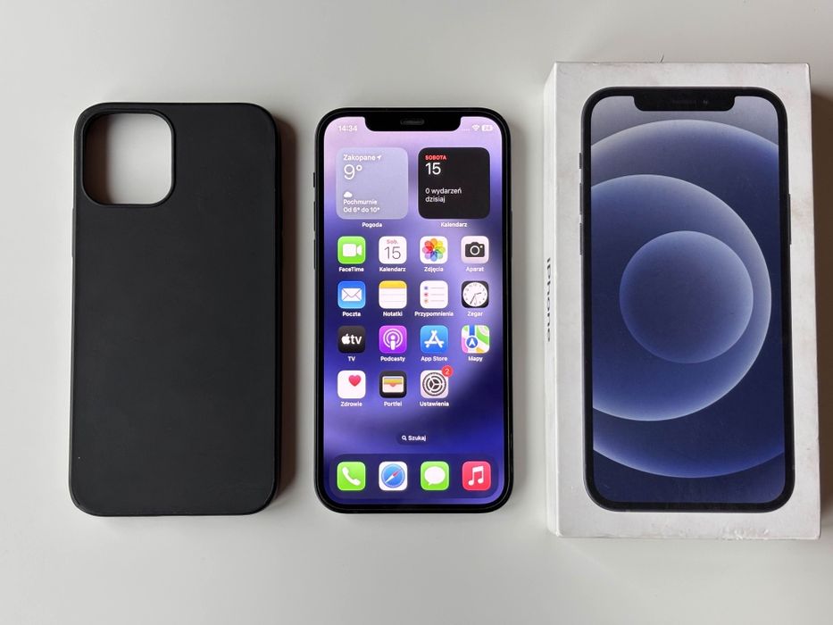 IPhone 12 64gb czarny Zakopane • OLX.pl