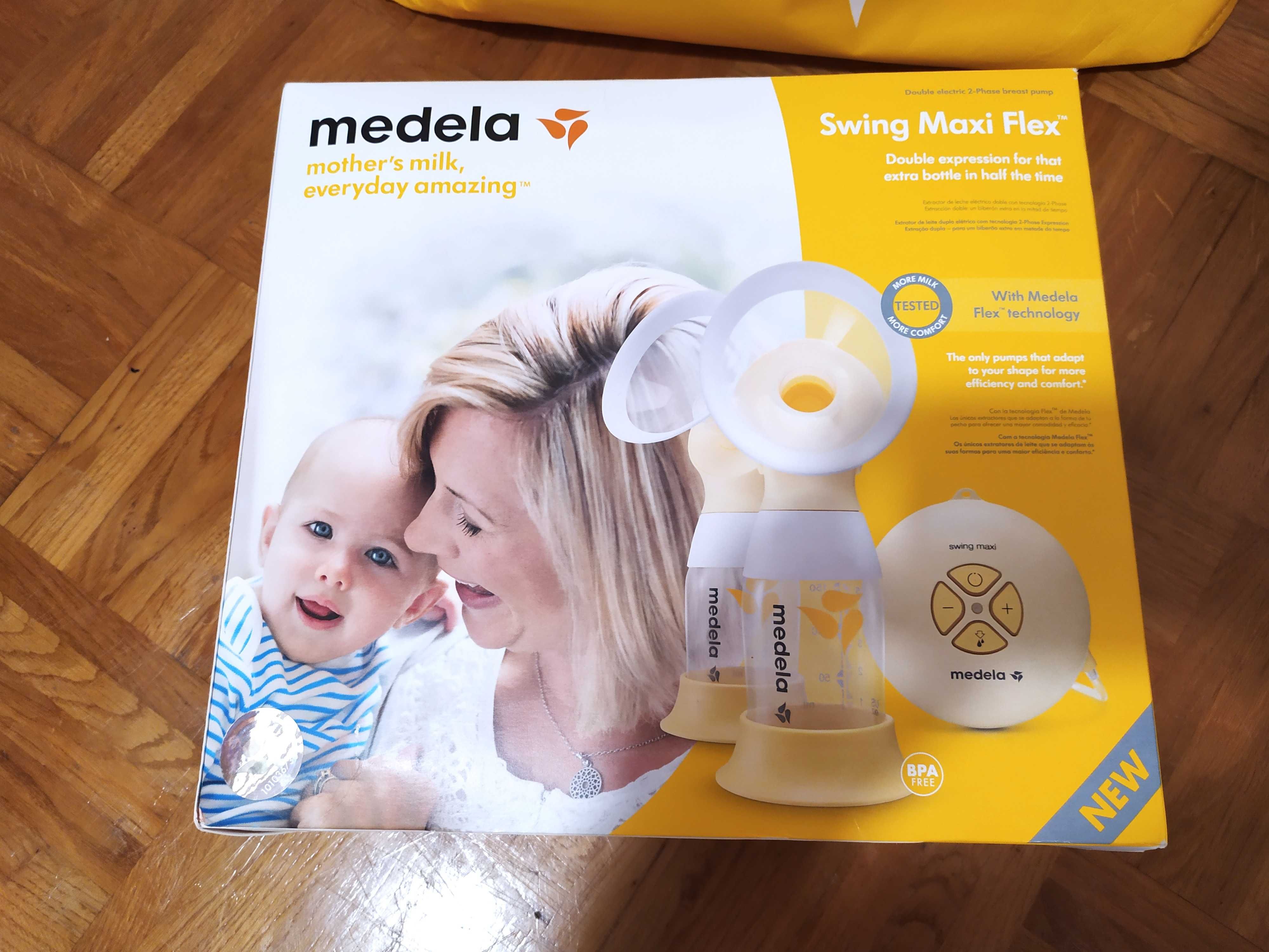 Sacaleches eléctrico doble Medela Swing Maxi Flex 2-Phase – Motherna