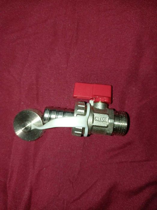 Кран шаровый латунный 1/2 ( Чехія original )