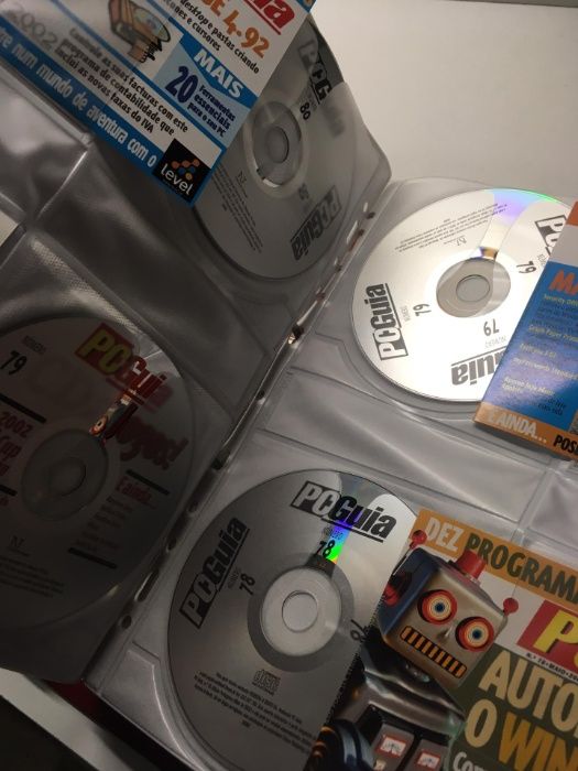 Colectânea da PC Guia (22 CDs + 5 Revistas + 14 Guias de Bolso)