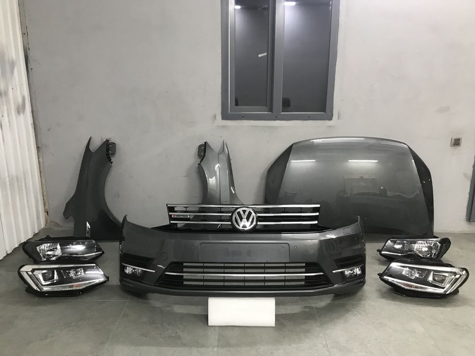 Бампер взборі фари Caddy 15-20р крила капот решітка