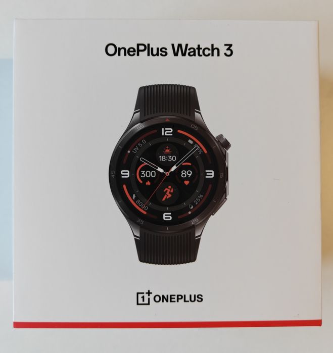 NOWY smartwatch OnePlus Watch 3 czarny gwarancja