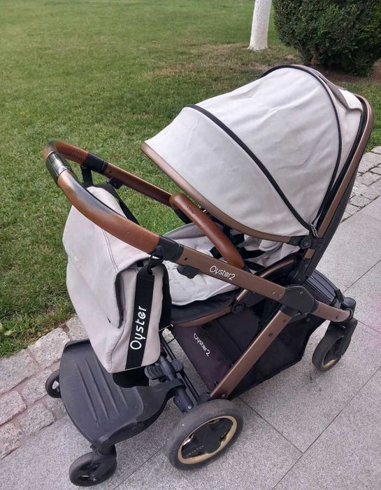 Wózek Oyster 2 City + dostawka +  dodatki