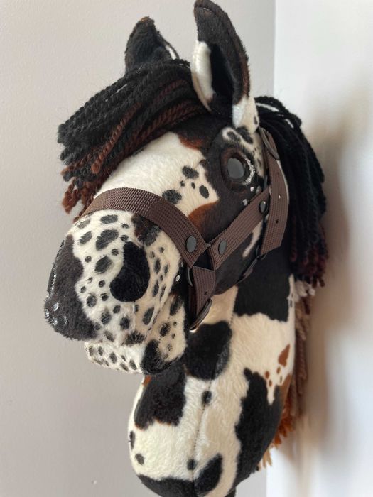 Hobby Horse Appaloosa, srokacz, mały, A4, z kantarem, premium