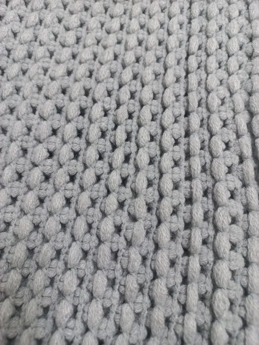 Cachecol muito fofo, comprido, cinzento