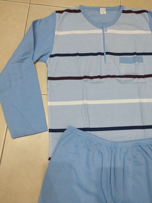 Pijama Homem Azul Novo