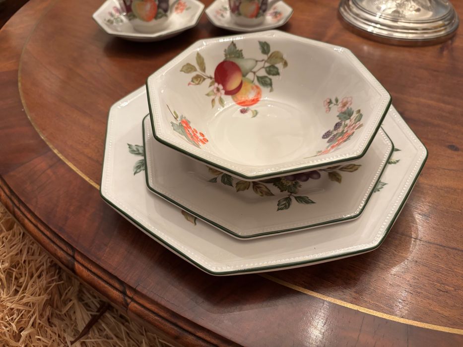 Serviço de jantar de porcelana do Johnson Bros