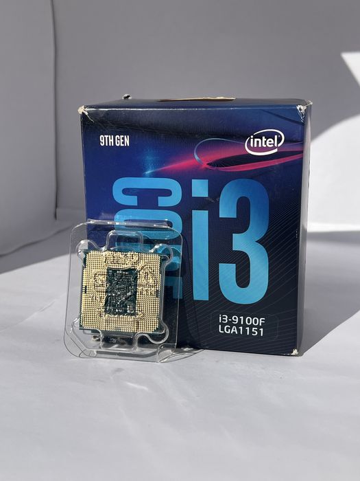 Intel Core i3-9100F 3.6GHz (Até 4.2GHz Turbo) LGA1151 — Caixa Completa (Como Novo)