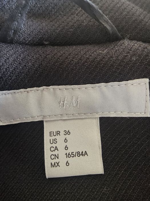Płaszczyk czarny H&M