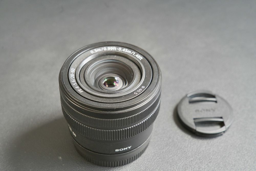 Original Sony 28-60mm como nova