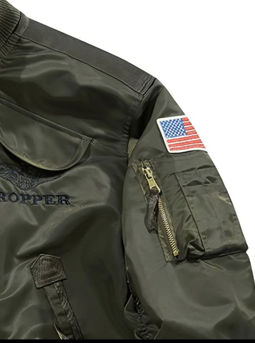 Бомбер МА-1, 3XL 58-60, непромокаемый, практичный и удобн