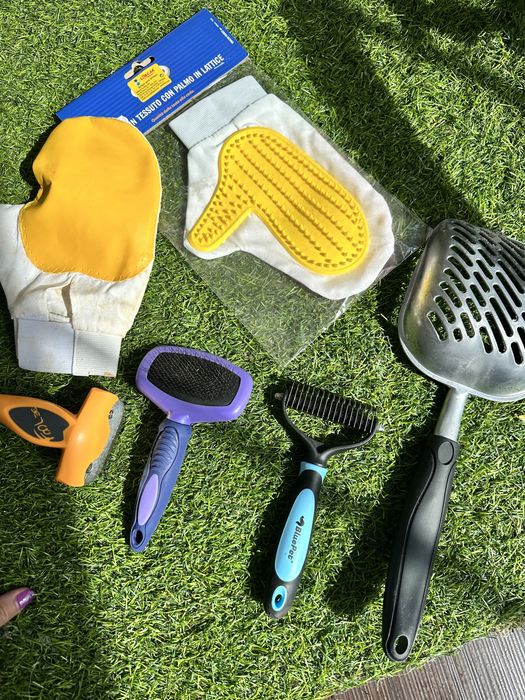 Conjunto acessórios cão/gato outras peças