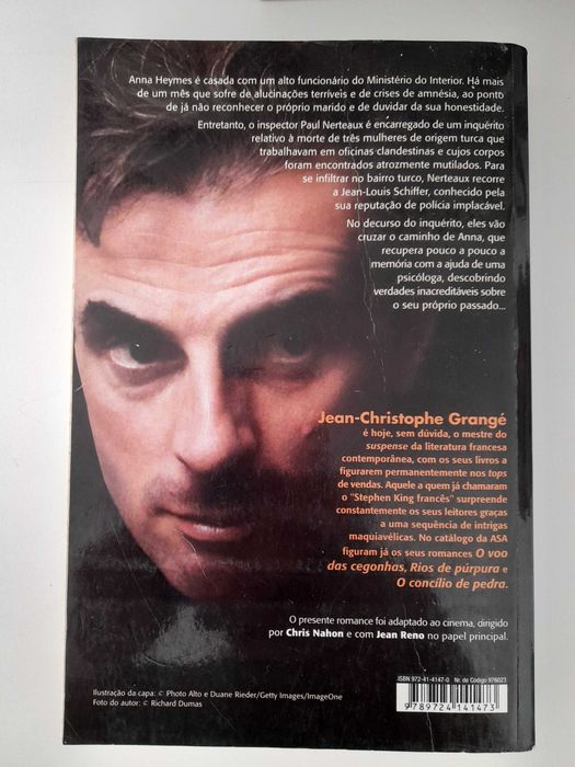 O Império dos Lobos, Jean-Christophe Grangé