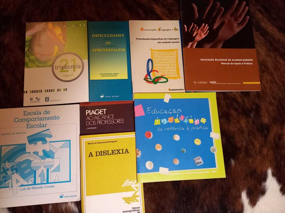 Livros de educação de crianças/psicologia