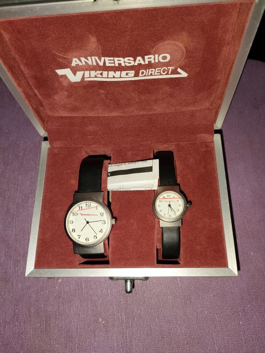 Conjunto de relógios homem e senhora