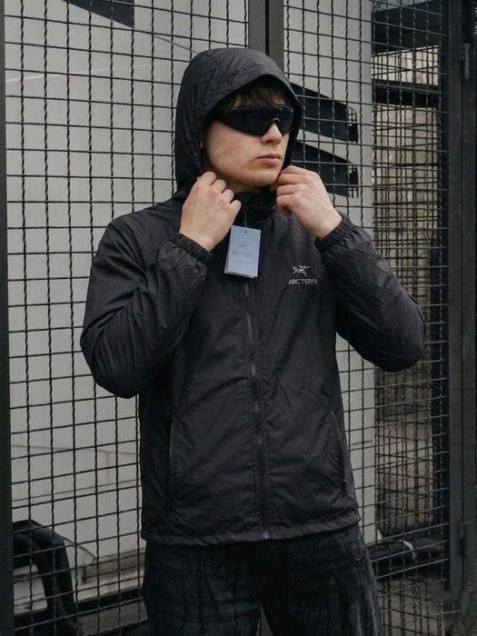 Черные штаны Arcteryx Mini Logo — Спортивні Штани Артерикс — GORETEX