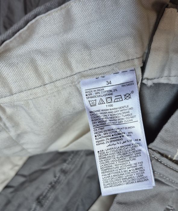 Катонові чоловічі шорти чіноси old navy пальми розмір 34