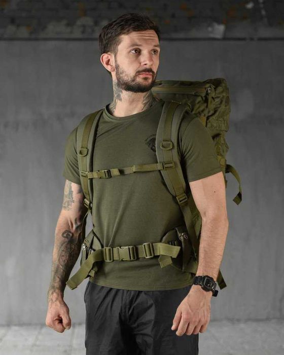 Рюкзак Over Earth 100L – міцний, водостійкий, з металевим каркасом