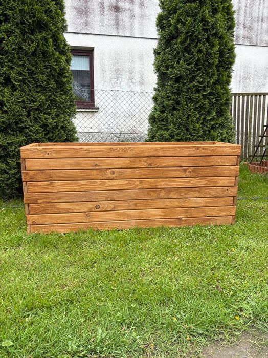 Donica drewniana 150x40x60