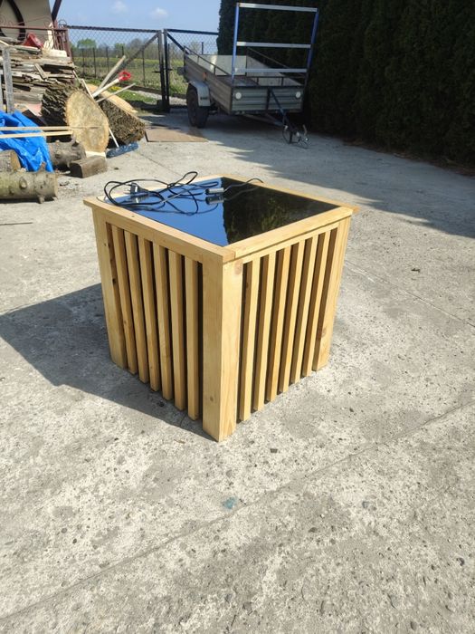 Stolik iluzja optyczna,, studnia bez dna"