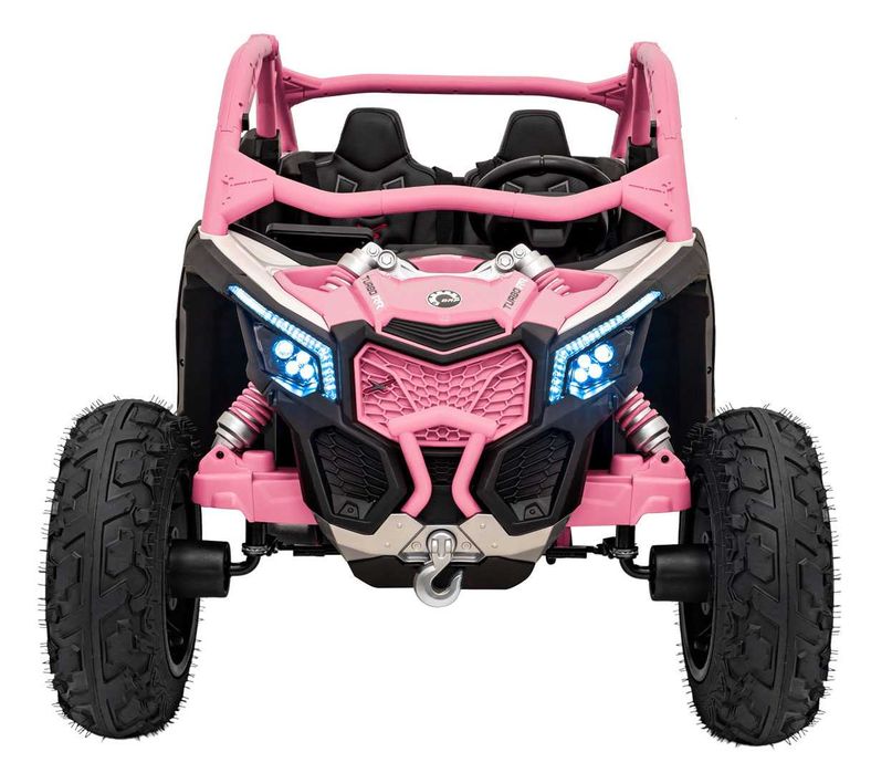 Buggy Maverick Turbo RR STRONG 2x320W 24V – 2-osobowy, pompowane koła, Bluetooth