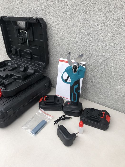 секатор аккумуляторный сучкоріз акумуляторний секатор 2АКБ