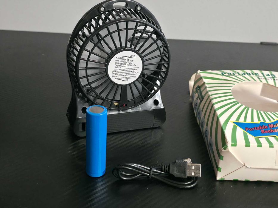 przenośny, wielofunkcyjny wentylator