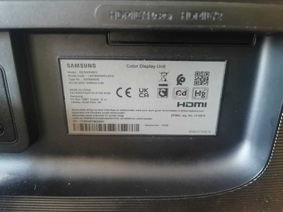 Samsung smart monitor m5 full hd 27 cali + dekoder tv !!!