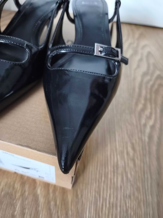 Buty na obcasie bez pięty Mango rozm. 36