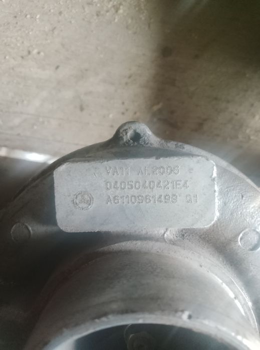 Турбіни мерседес спрінтер 2.2-611