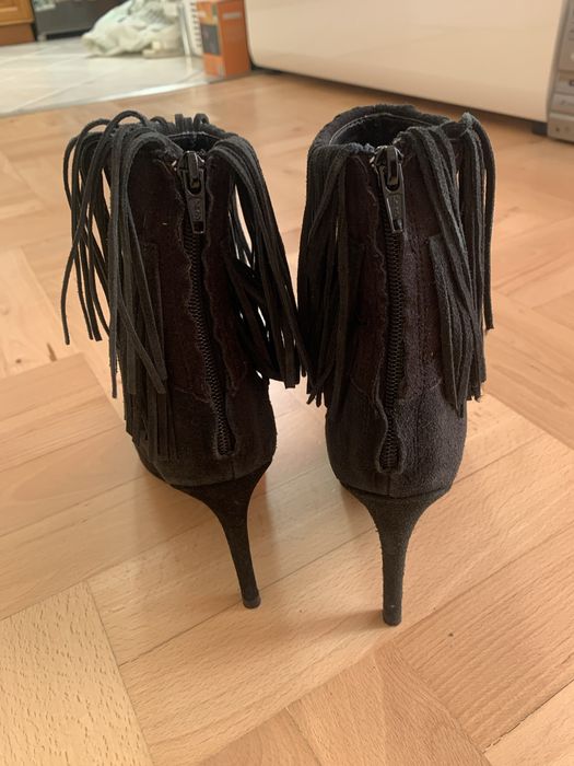 Buty damskie zamszowe rozm. 37