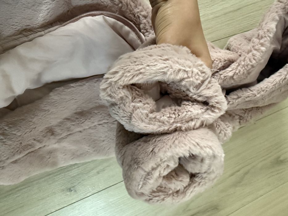 Теплий комбінезон на дівчинку 6-9 міс