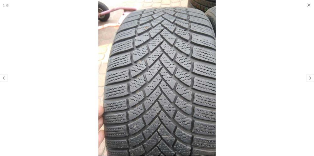 4x opony Bridgestone Blizzak LM005 225/40 R18 5,8-6,5mm